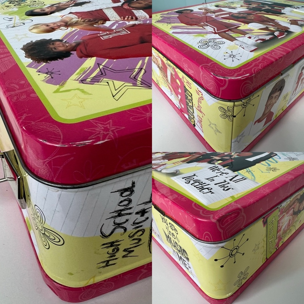 High School Musical Original Vintage Metal Lunch Box. - Picture 9 of 9